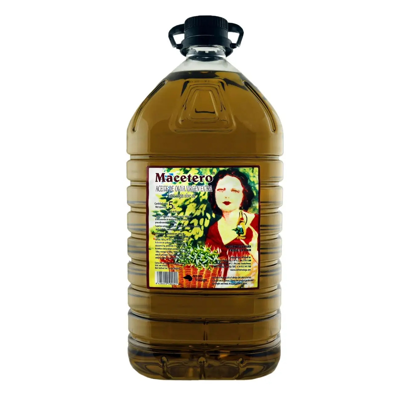 Aceite de oliva virgen extra Macetero