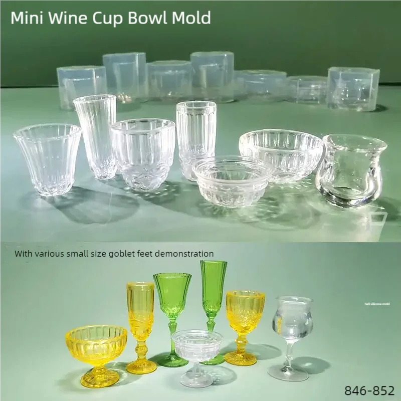 Molde para mini taza de vino artesanal