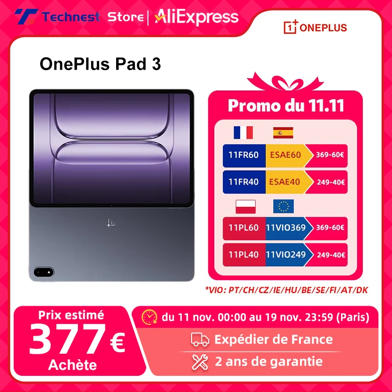 OnePlus Pad 3 12GB/256GB