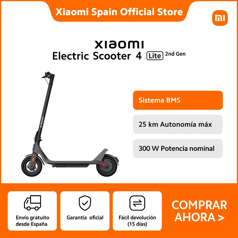 Patinete eléctrico Xiaomi Electric Scooter 4 Lite