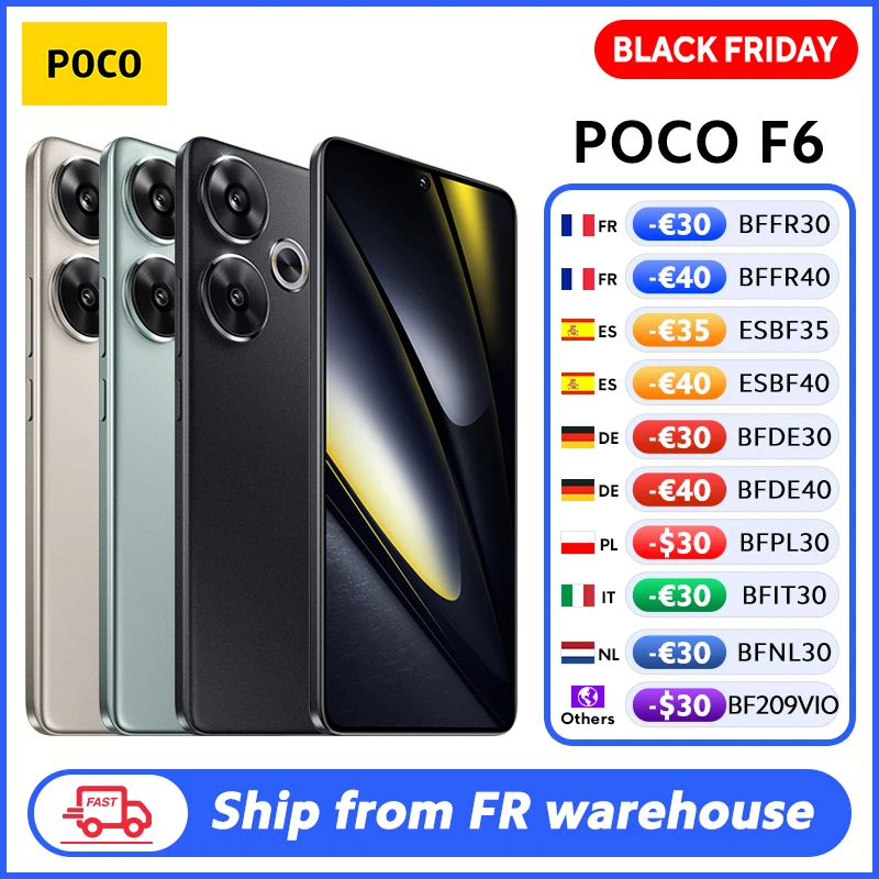 Poco F6  RAM: 12 GB | ROM: 512 GB