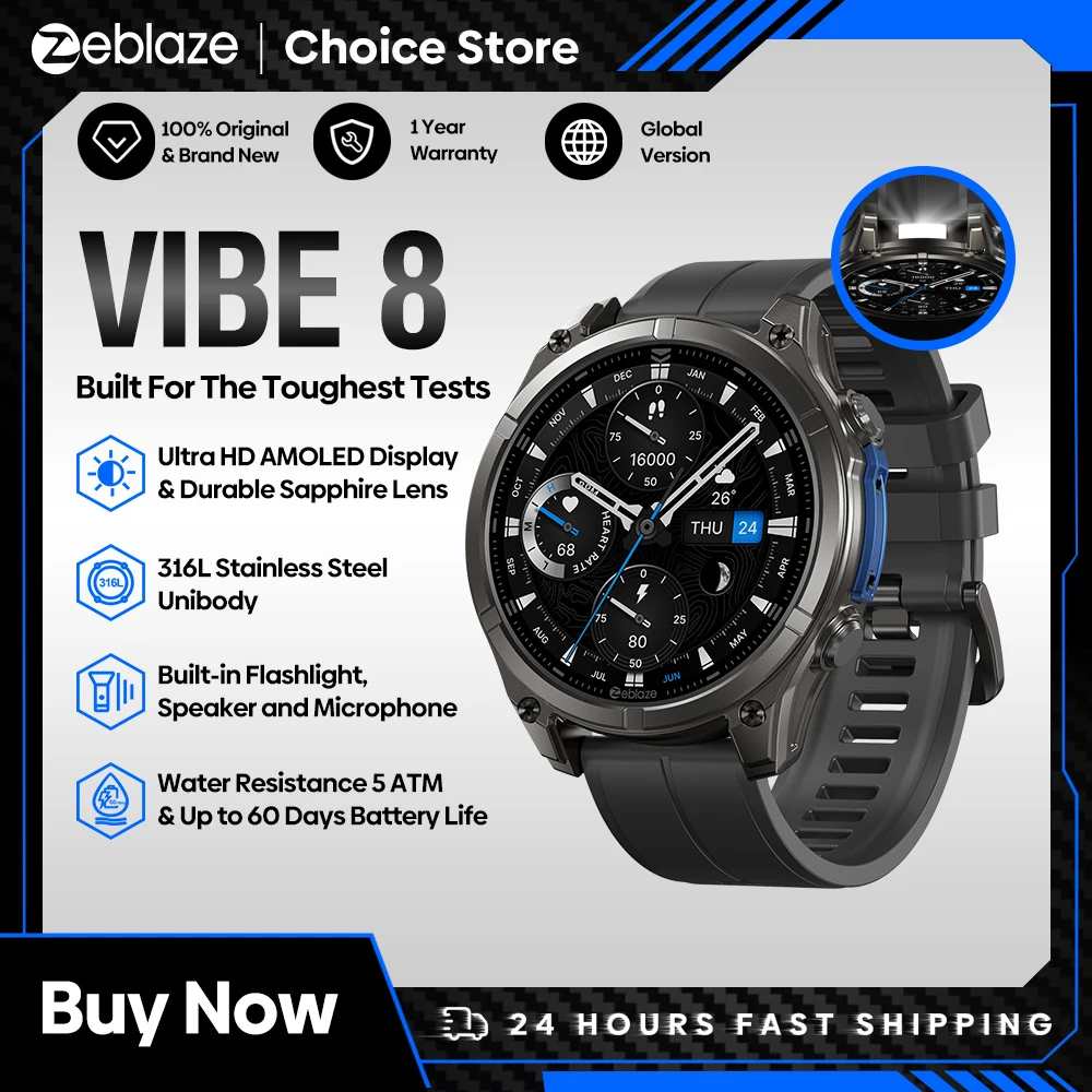 Reloj inteligente Zeblaze VIBE 8