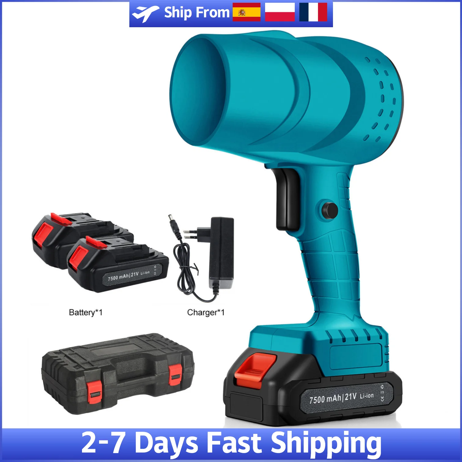 Soplador inalámbrico de alta potencia