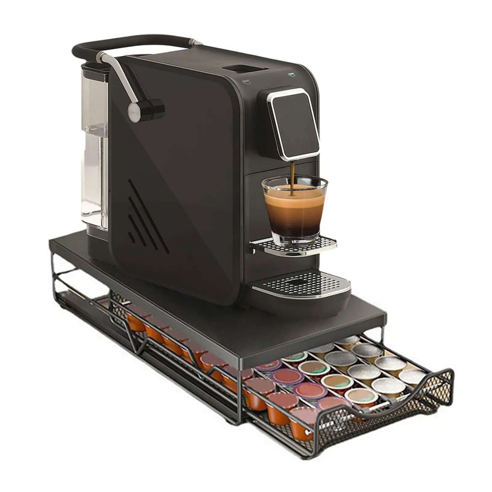 Soporte para cápsulas de café de metal