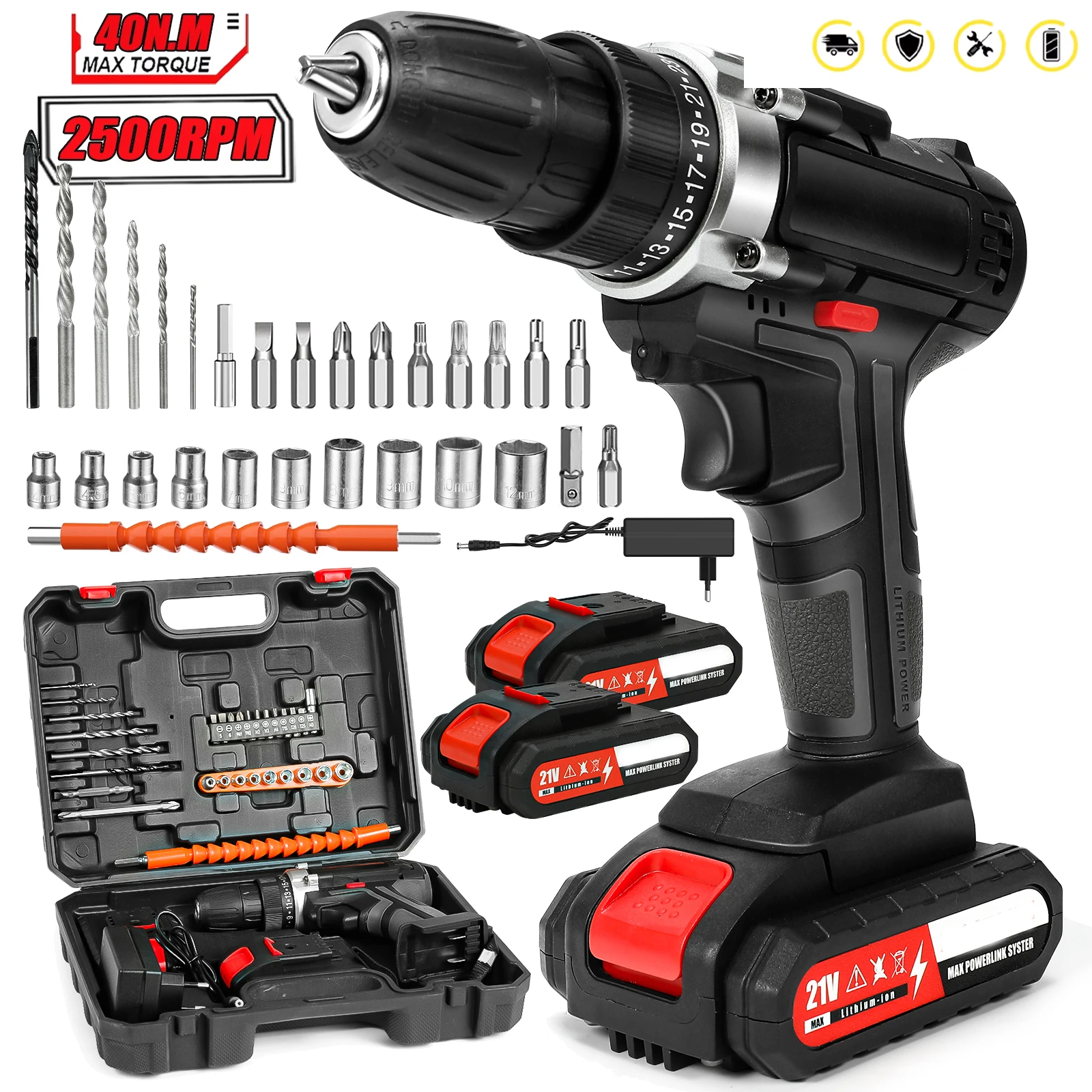 Taladro de impacto inalámbrico