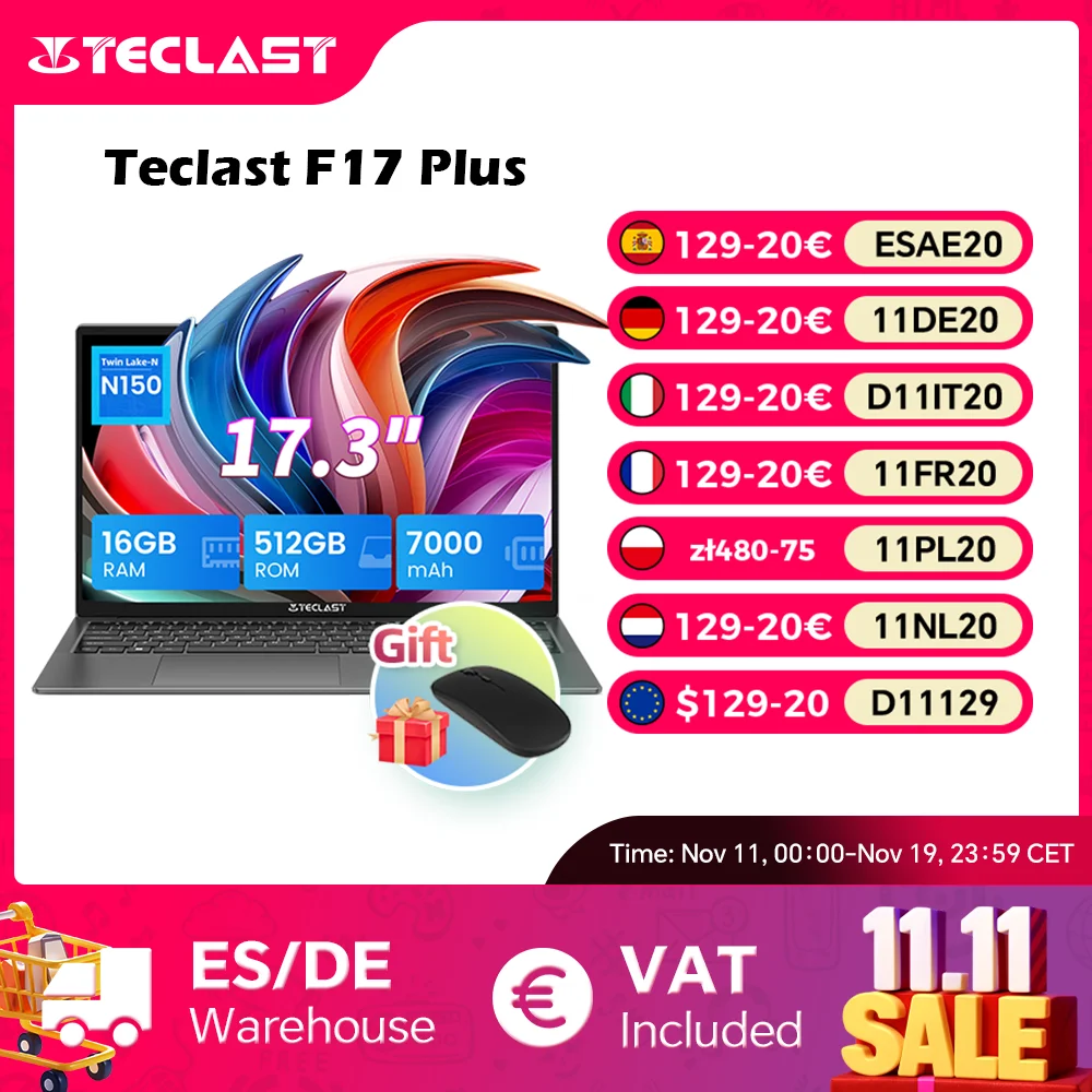 Teclast F17Plus 16GB/512GB
