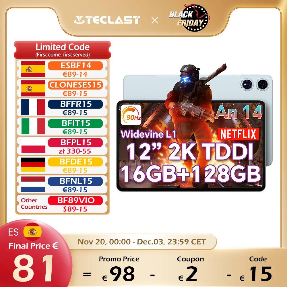 Teclast T60 Plus 6GB/128GB