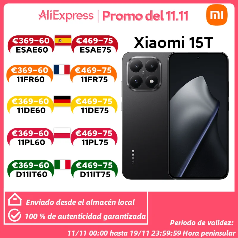 Xiaomi 15T  RAM: 12 GB | ROM: 256 GB