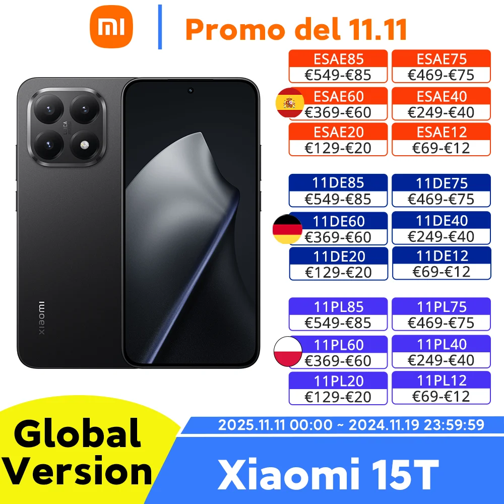 Xiaomi 15T  RAM: 12 GB | ROM: 512 GB