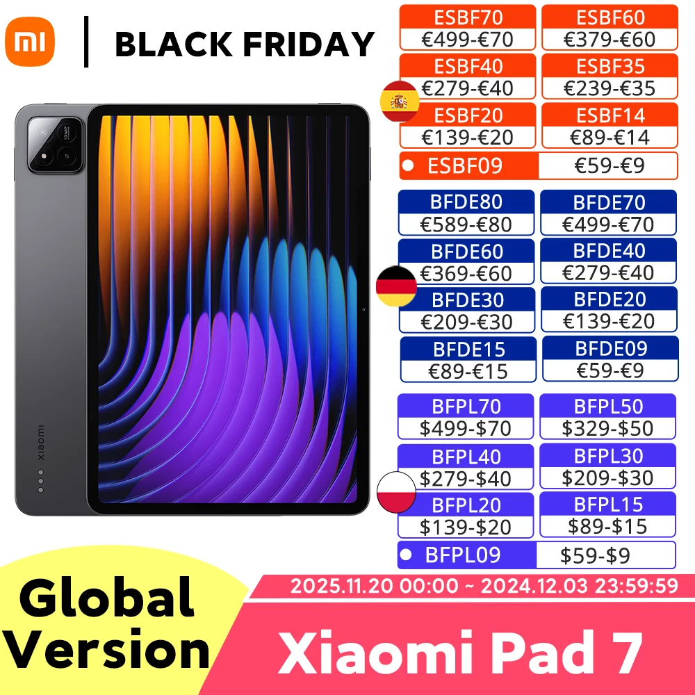 Xiaomi Pad 7 8GB/256GB