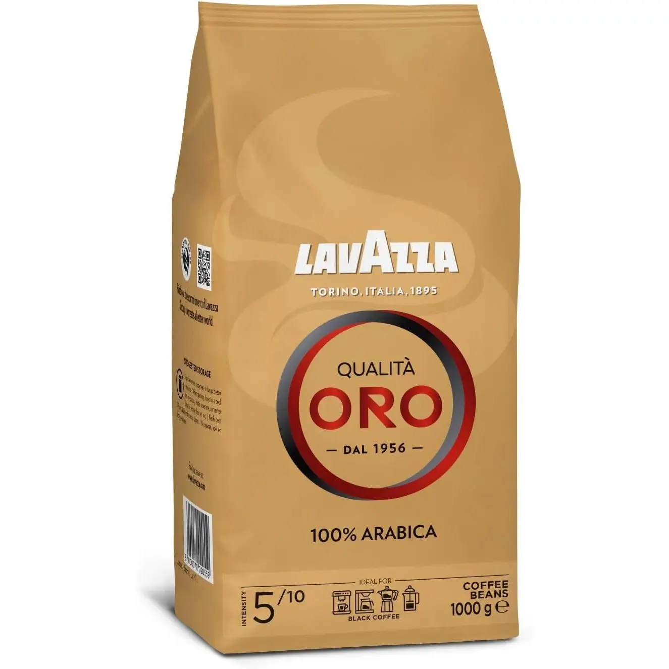 Café en grano Lavazza Qualità Oro
