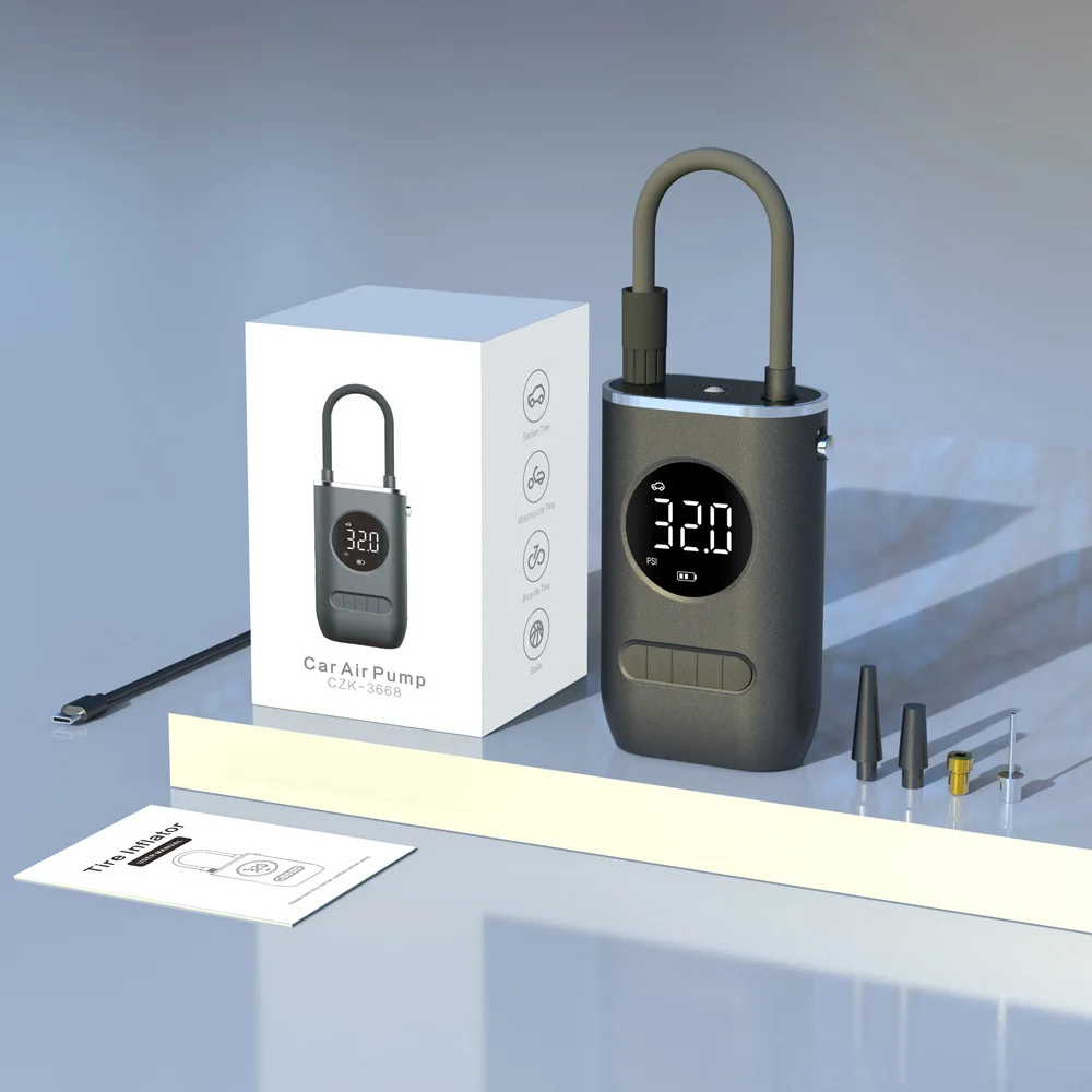 Compresor de aire portátil recargable