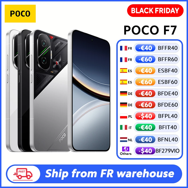 Poco F7  RAM:  12 GB | ROM: 512 GB