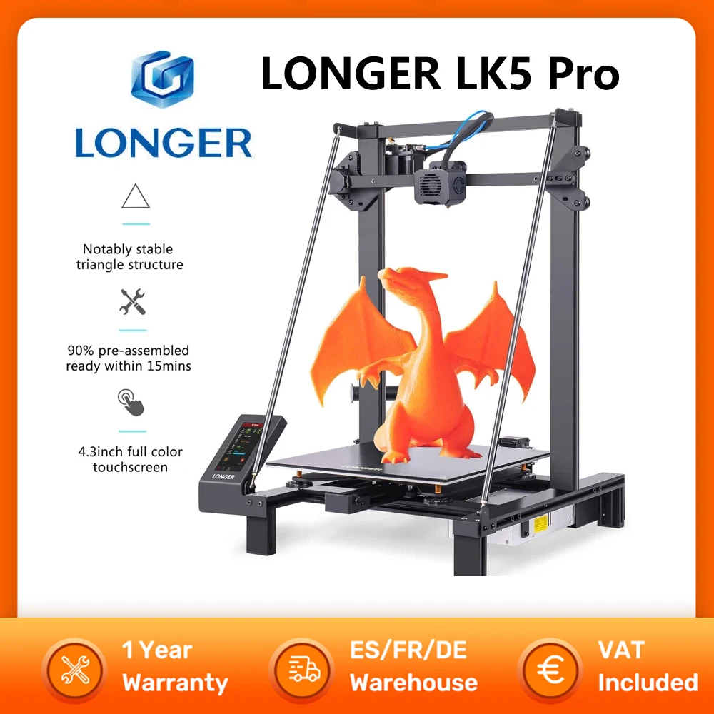 Impresora 3D LONGER LK5 Pro ⚙