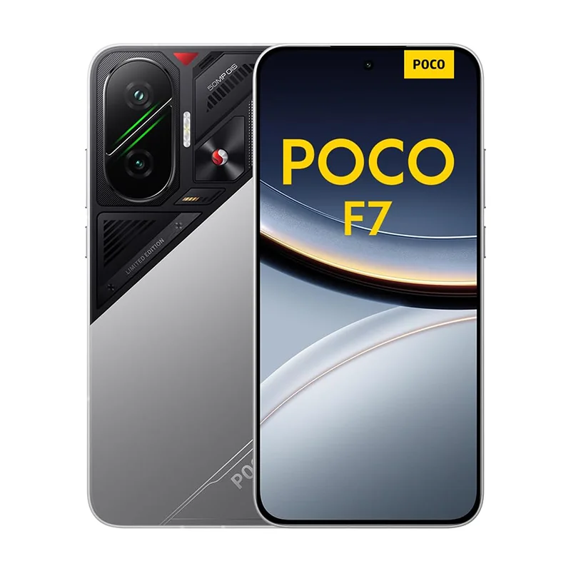 POCO F7 5G Versión Europea Snapdragon 8s Gen 4 6500mAh Batería 6.83“ 1.5K 120Hz AMOLED 50MP Cámara OIS NFC