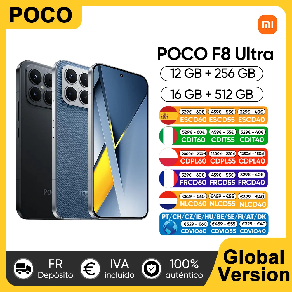 Poco F8 Ultra  RAM:  12 GB | ROM: 256 GB