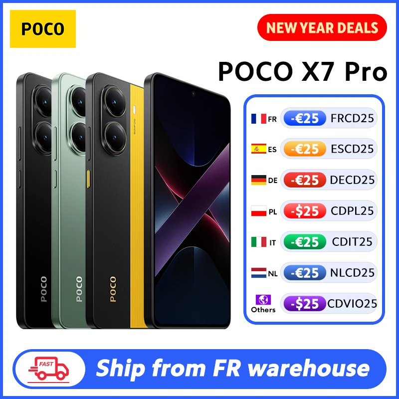 Poco X7 Pro  RAM:  12 GB | ROM: 512 GB