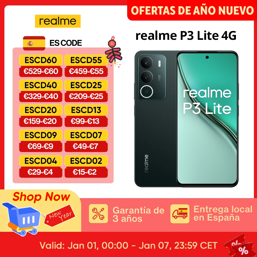 Realme P3 Lite 8GB/256GB
