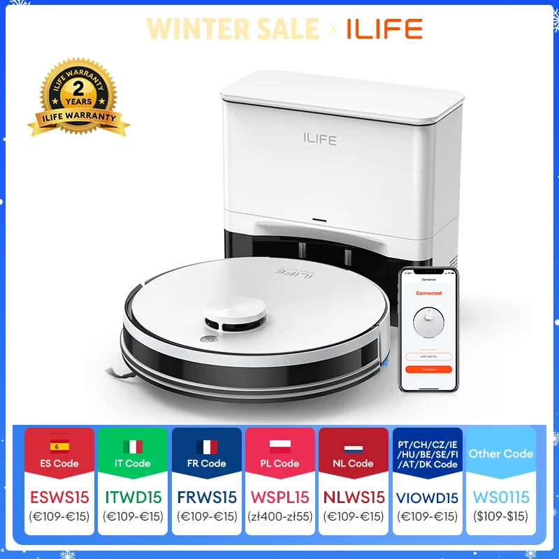 Robot aspirador ILIFE A30 PRO