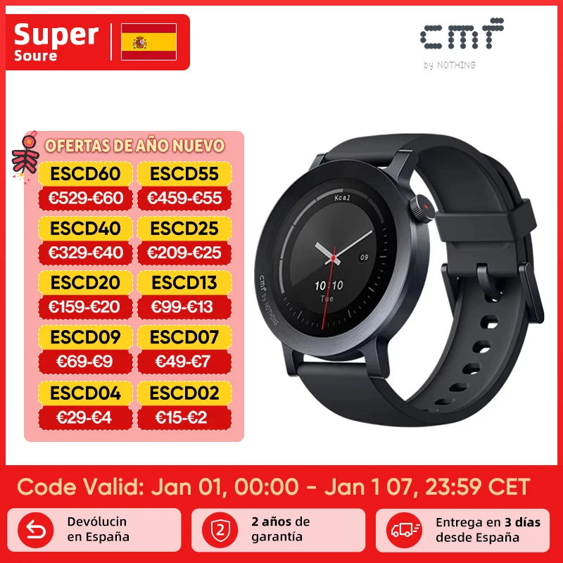 Smartwatch CMF Watch 3 Pro