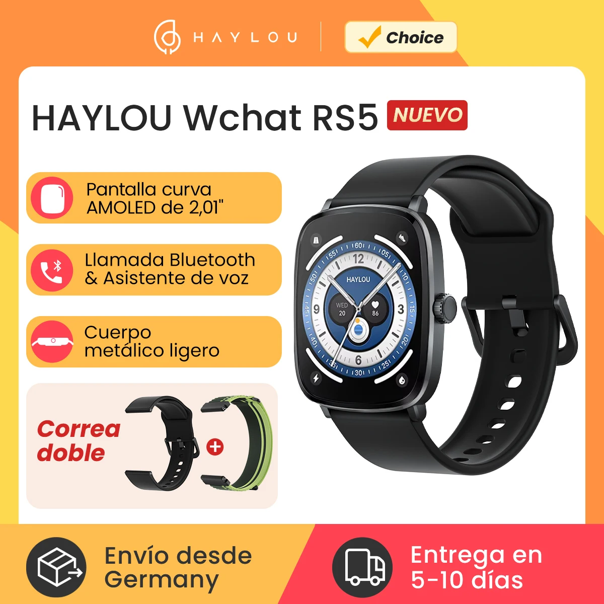 Smartwatch Haylou RS5