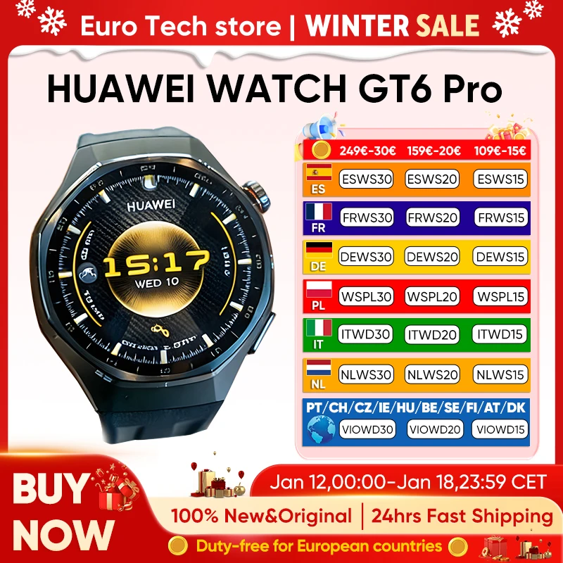 Smartwatch Huawei Watch GT 6 Pro
