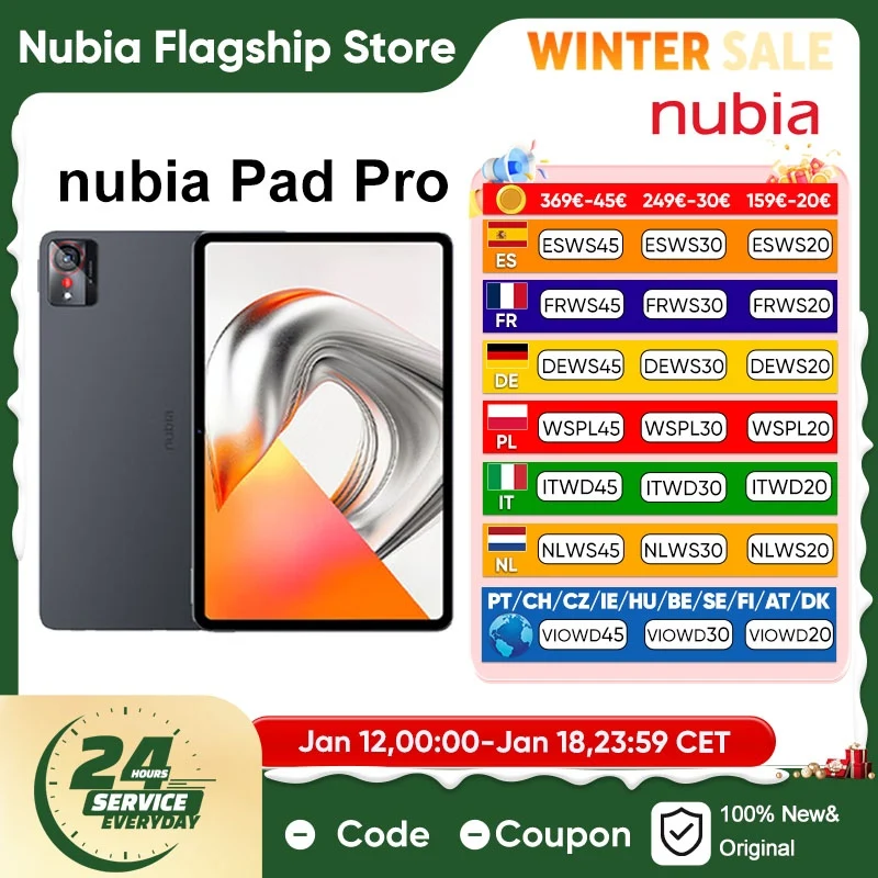 Tablet Nubia Pad Pro 12GB/256GB