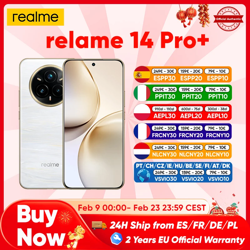 Potencia y estilo en tus manos con Realme 14 Pro Plus