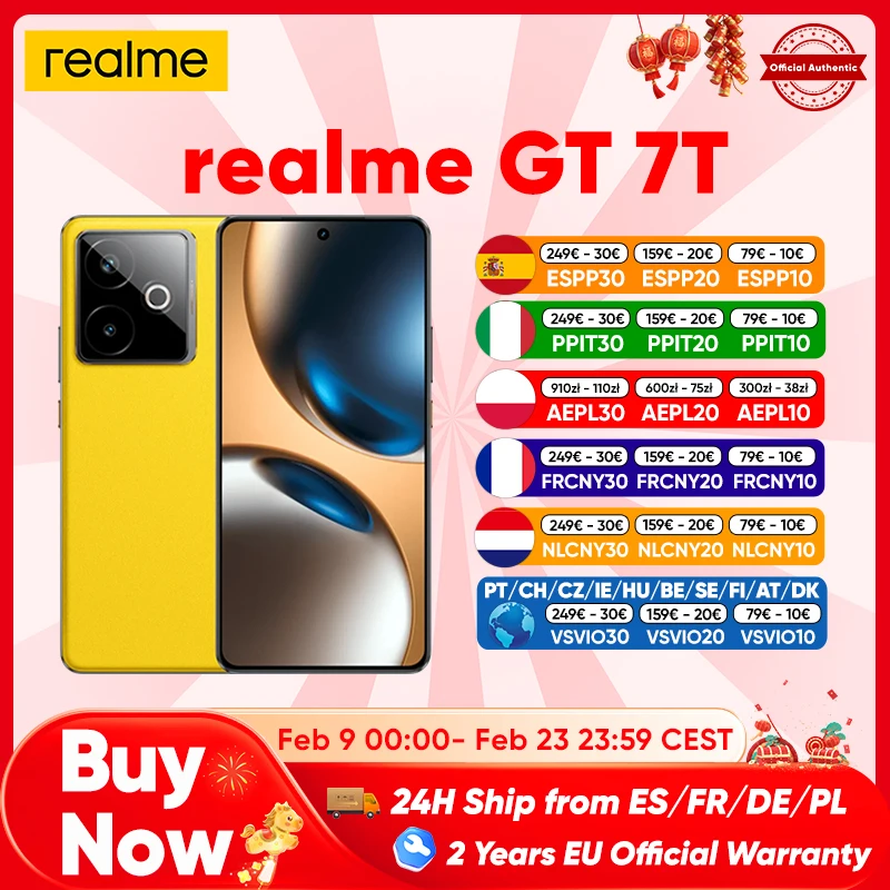 Realme GT 7T  RAM:  12 GB | ROM: 256 GB