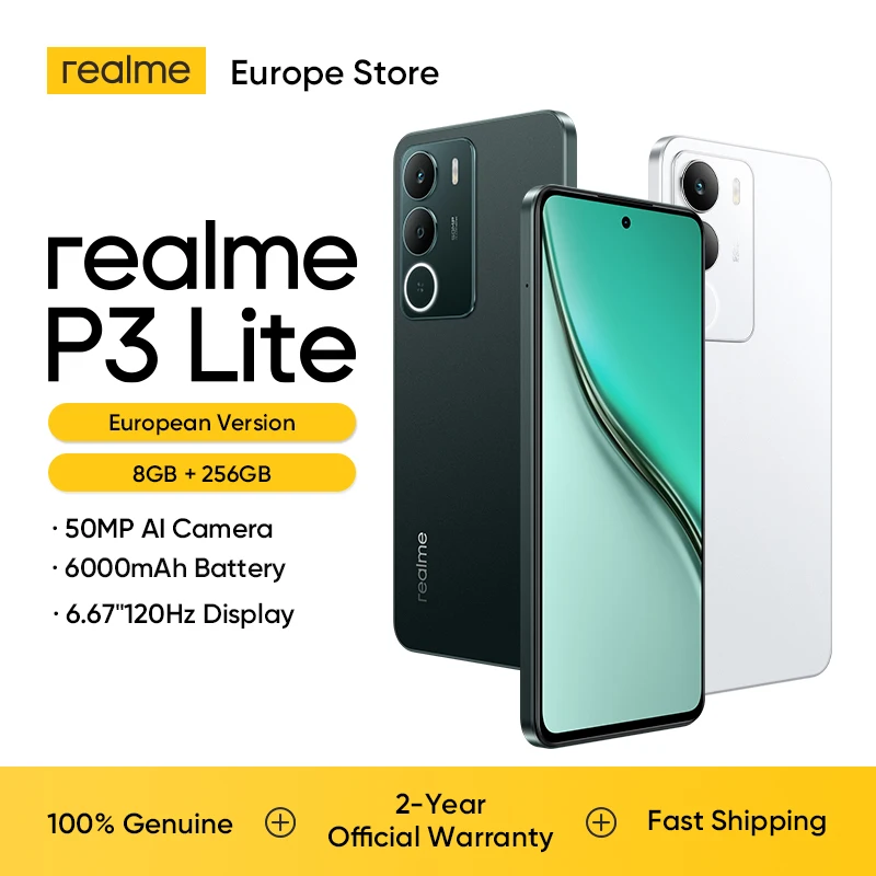 Realme P3lite 8GB/256GB
