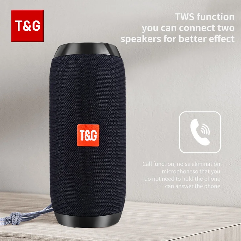 Altavoz Bluetooth T&G TG117