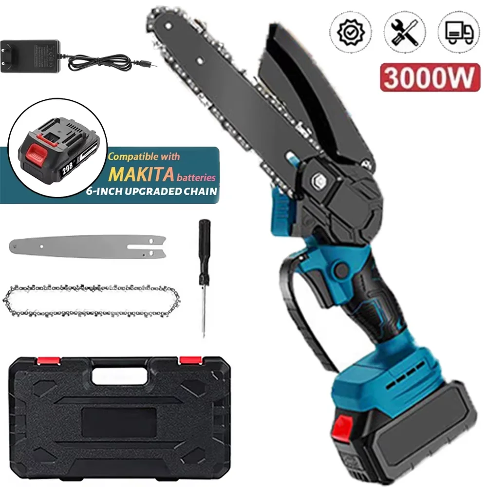 Mini motosierra portátil Makita 18V