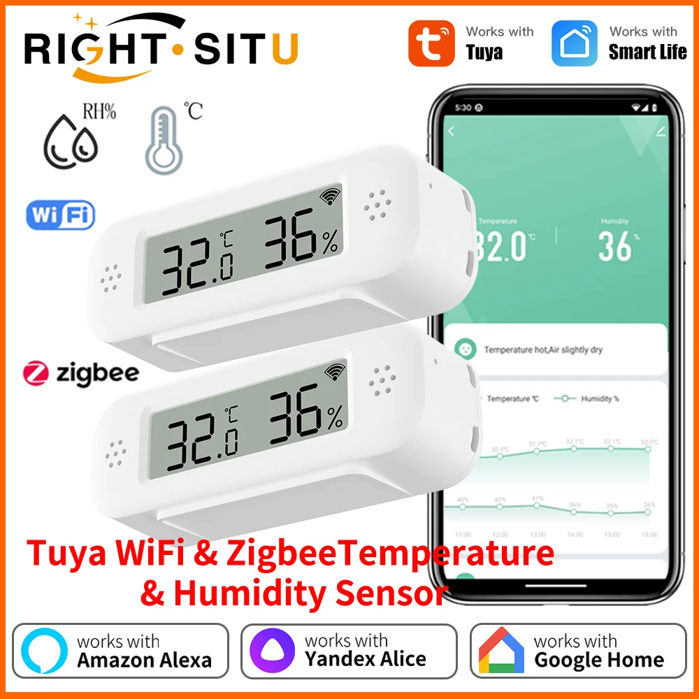 Sensor de temperatura y humedad inteligente