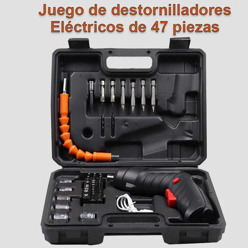 Juego de destornilladores eléctrico multifunción