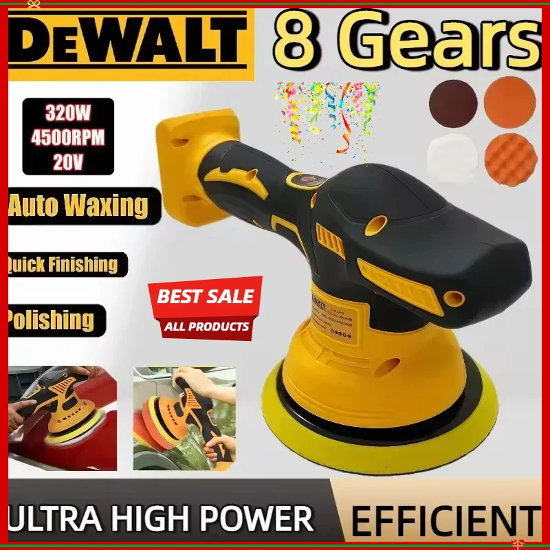 Pulidora de autos inalámbrica Dewalt