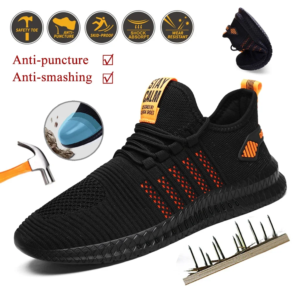 Zapatos de seguridad con punta de acero