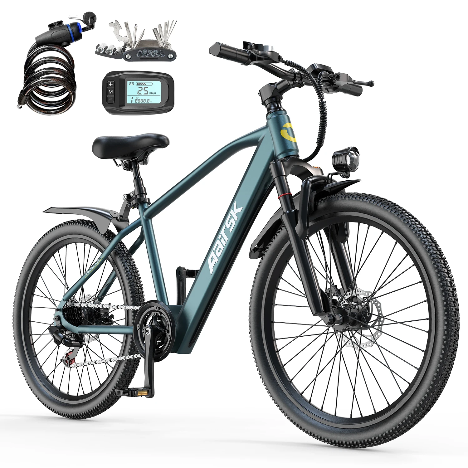 Bicicleta eléctrica montaña 26 pulgadas