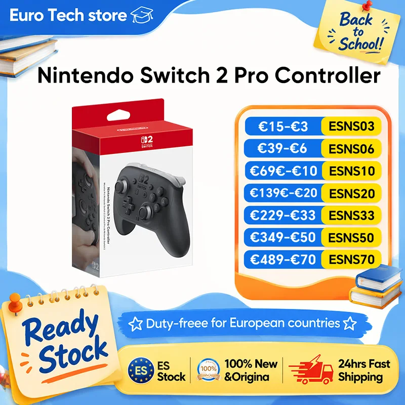 Mando Pro Oficial para Nintendo Switch 2