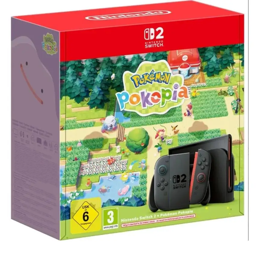 Nintendo Switch 2/ Incluye Código Juego Pokemón Pokopia (Condición Nueva)