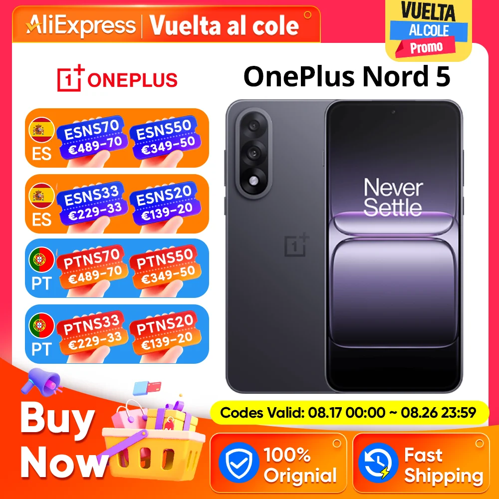 ONEPLUS NORD 5 5G DE 8GB/256GB