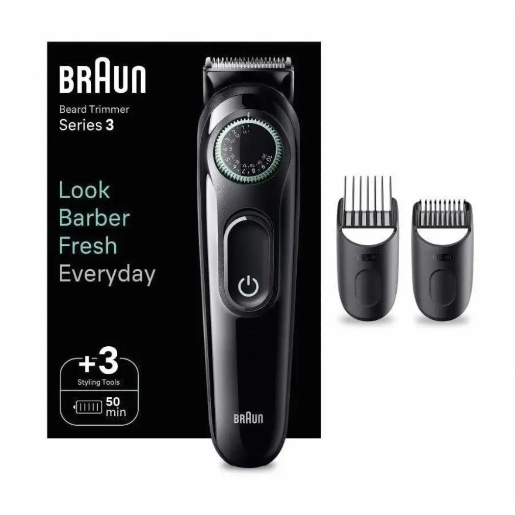 Recortadora de barba Braun Series 3