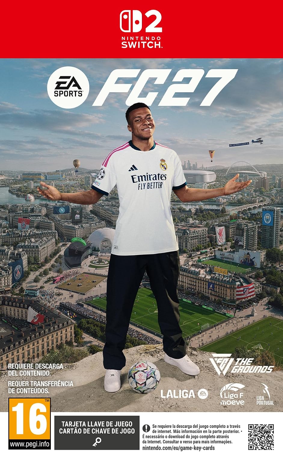 EA SPORTS FC 27 - Edición Estándar Nintendo Switch 2|Cartucho físico | Videojuegos | Castellano