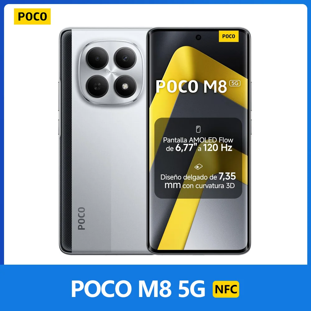 POCO M8 5G 8GB/512GB con NFC