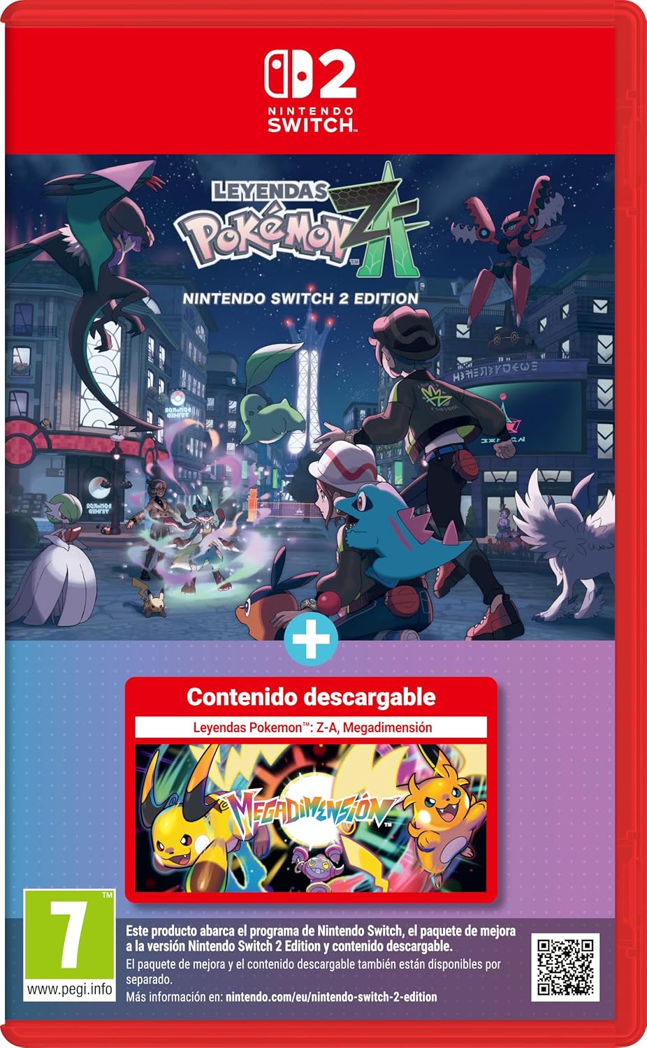 Pokemon ZA NS2 + Mega Dimension - Nintendo Switch 2
