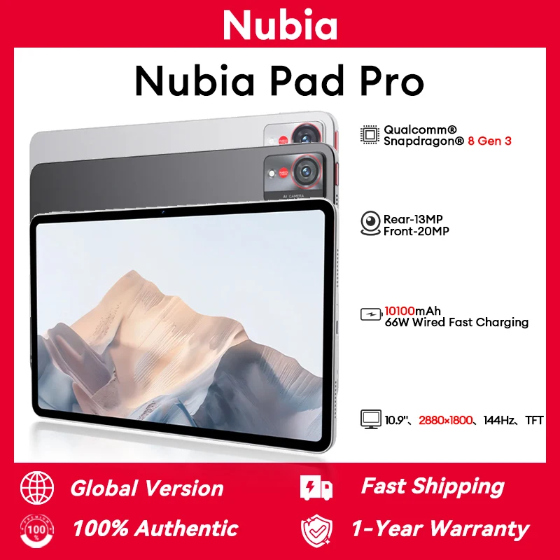 Tablet Nubia Pro Pad 8GB/256GB